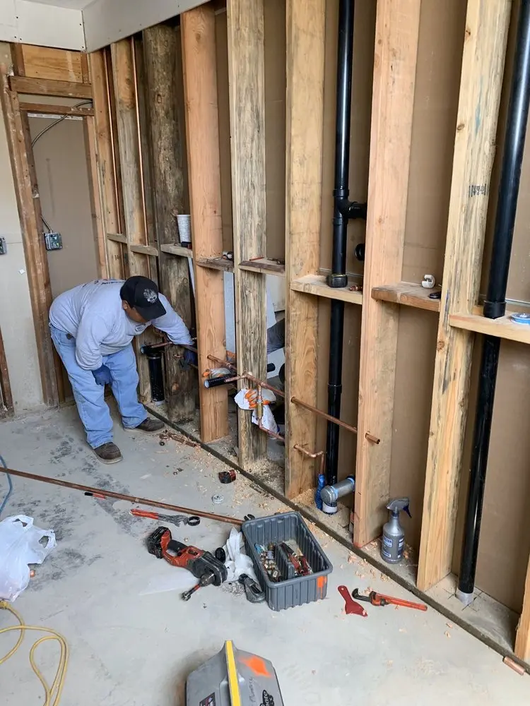 Commercial rough-in plumbing for Gas Line Repair in Dawsonville
